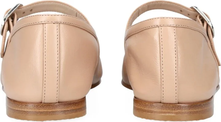 Le Monde Beryl Leather Mary Jane Ballet Flats - Image 4
