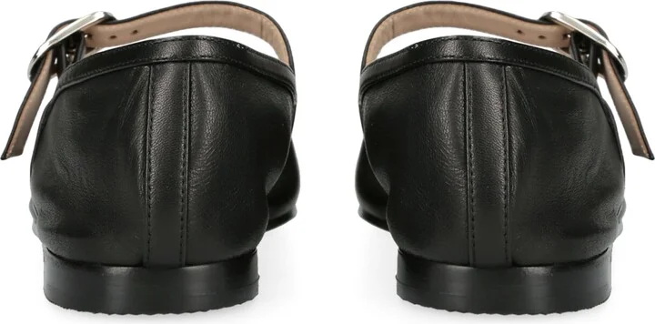 Le Monde Beryl Leather Mary Jane Ballet Flats - Image 4