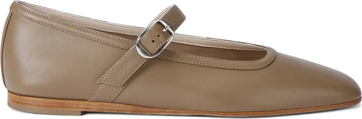 Le Monde Beryl Leather Mary Jane Ballet Flats