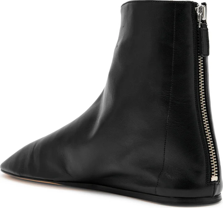 LE Monde Beryl Luna Leather Ankle Boots - Image 2