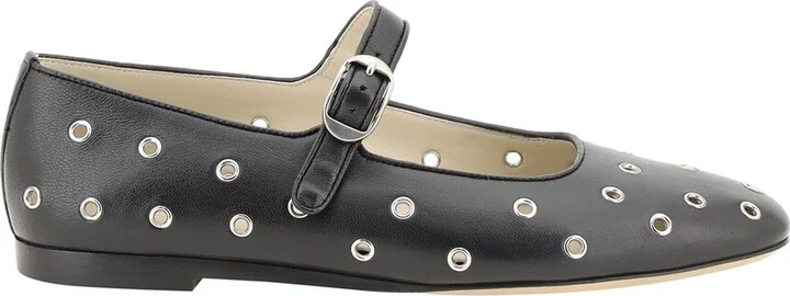 Le Monde Beryl Mary Jane Leather Ballerina Flat - Image 2