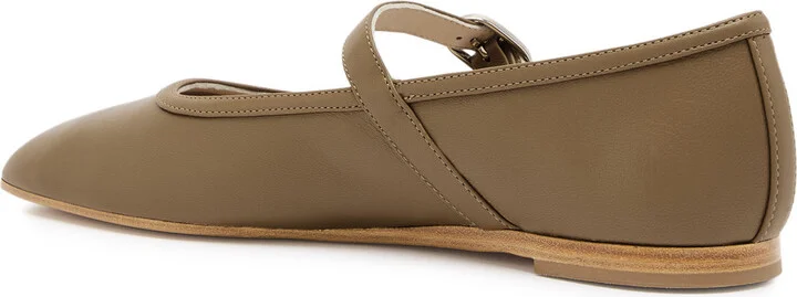LE Monde Beryl Mary Jane Leather Ballet Flats - Image 2