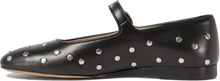 Le Monde Béryl Mary Jane Studded Ballet Flats - Image 3