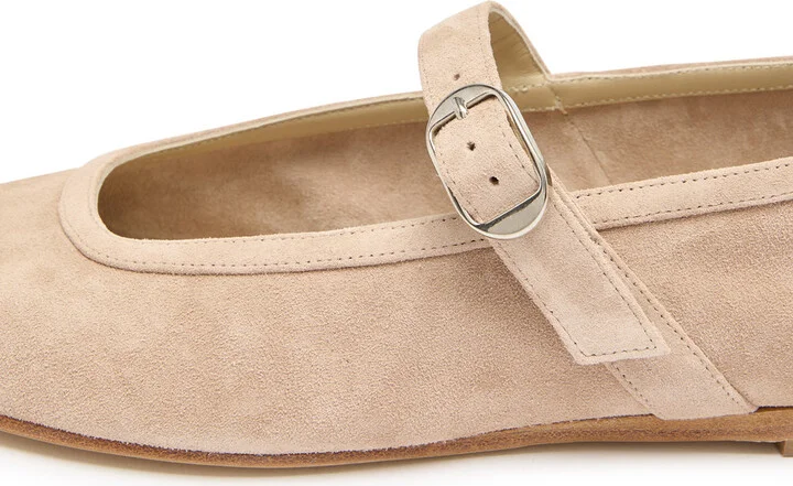 LE Monde Beryl Mary Jane Suede Ballet Flats - Image 4
