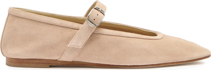 LE Monde Beryl Mary Jane Suede Ballet Flats