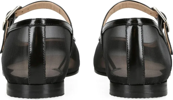 Le Monde Beryl Mesh Mary Jane Ballet Flats - Image 2