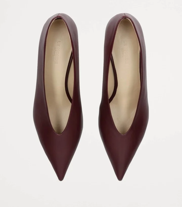 Le Monde Beryl Patent Leather Babouche Pumps 35 - Image 4