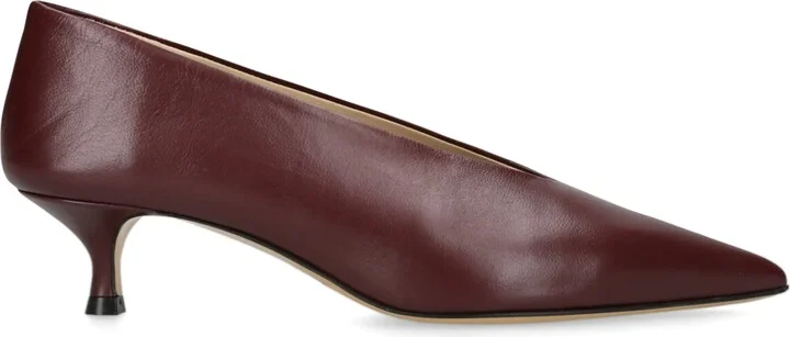 Le Monde Beryl Patent Leather Babouche Pumps 35