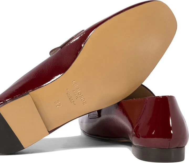 Le Monde Béryl Patent Leather Loafers - Image 5
