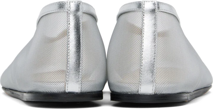 Le Monde Beryl Silver Luna Ballerina Flats - Image 2