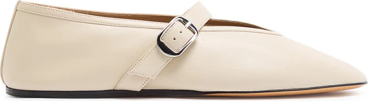 LE Monde Beryl Stella Leather Ballet Flats