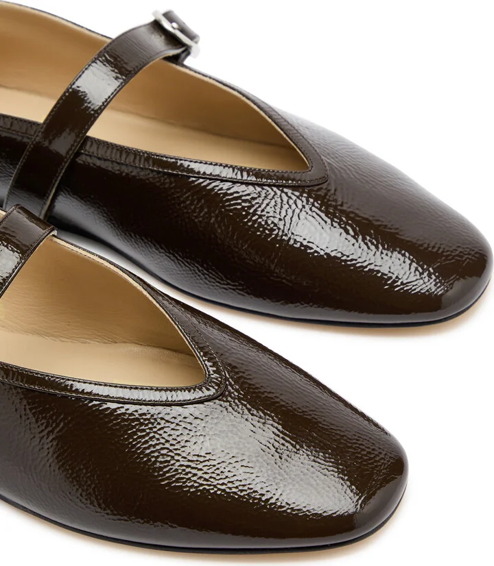 LE Monde Beryl Stella Patent Leather Ballet Flats - Image 3