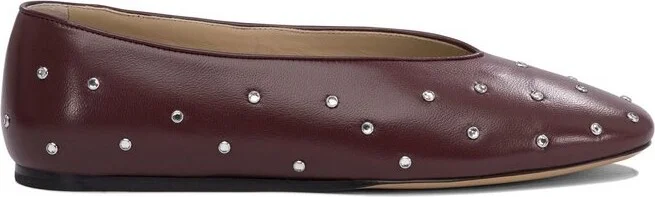 Le Monde Beryl Studded Ballerinas