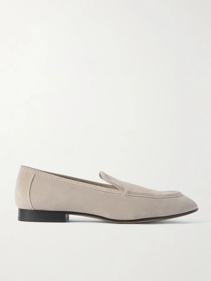 Le Monde Béryl - Suede Loafers - Gray
