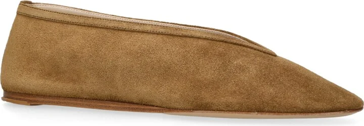 Le Monde Beryl Suede Luna Ballet Flats - Image 3