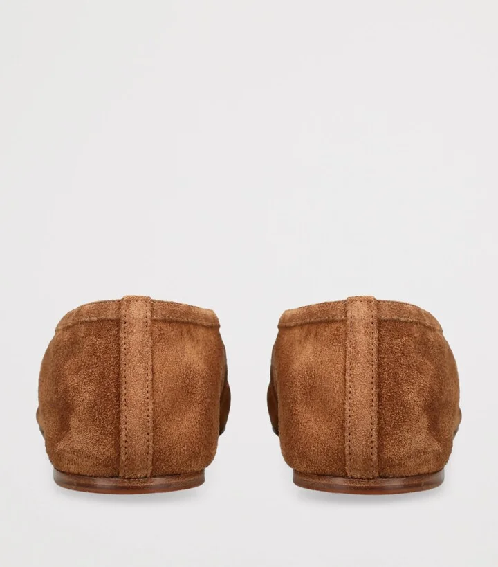 Le Monde Beryl Suede Luna Ballet Flats - Image 2