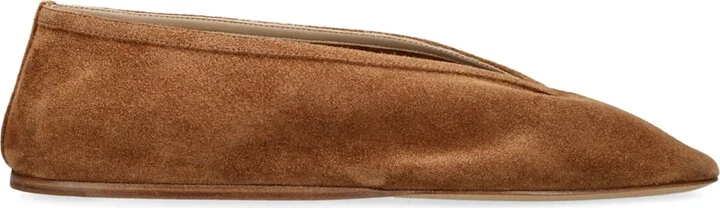 Le Monde Beryl Suede Luna Ballet Flats