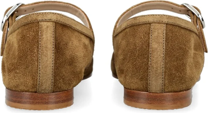 Le Monde Beryl Suede Mary Jane Ballet Flats - Image 2