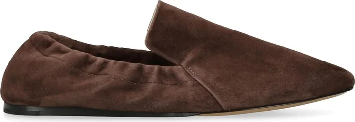 Le Monde Beryl Suede Mocassino Ballet Flats