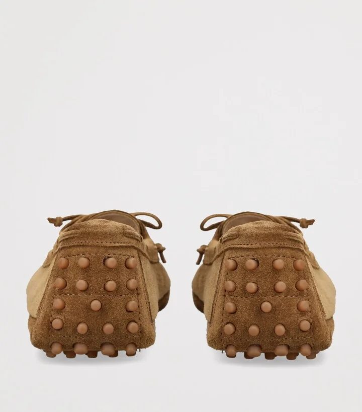 Le Monde Beryl Suede Moccasin Driver Shoes - Image 2