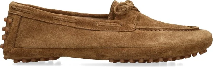 Le Monde Beryl Suede Moccasin Driver Shoes