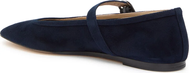 LE Monde Beryl Velvet Mary Jane Flats - Image 2
