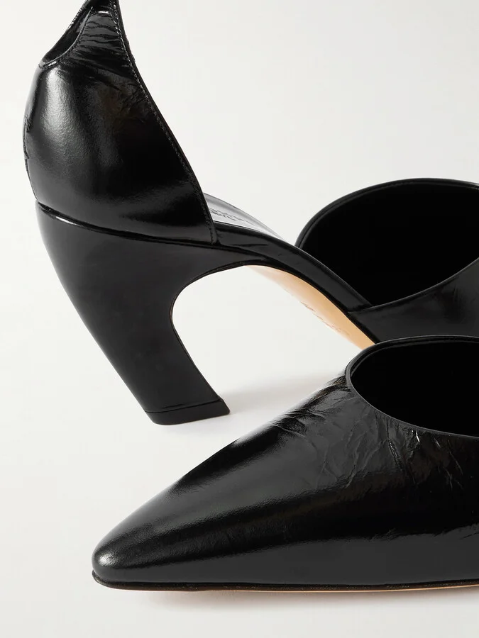 Le Monde Béryl - Victoria Leather Pumps - Black - Image 4