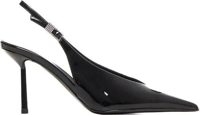 Le Silla Clivage Pointed Toe Pumps