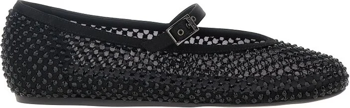 Le Silla Gilda Crystal Embellished Ballet Flats