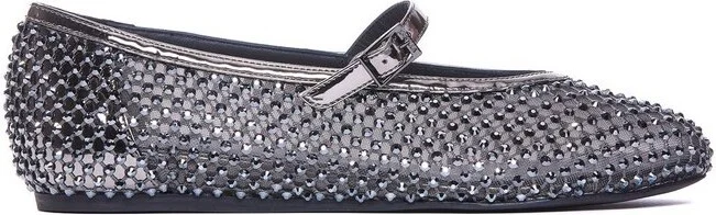 Le Silla Gilda Crystal Embellished Ballet Flats