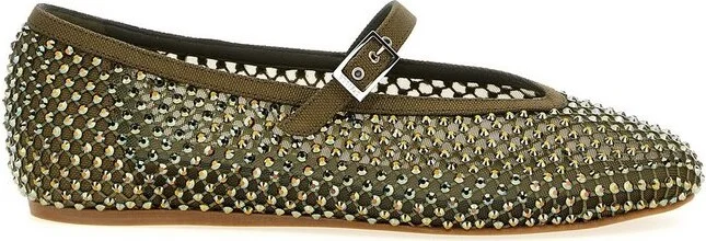 Le Silla Gilda Embellished Ballet Flats