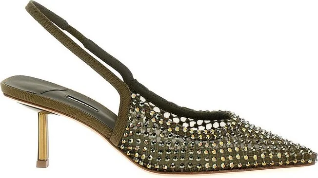 Le Silla Gilda Embellished Slingback Pumps