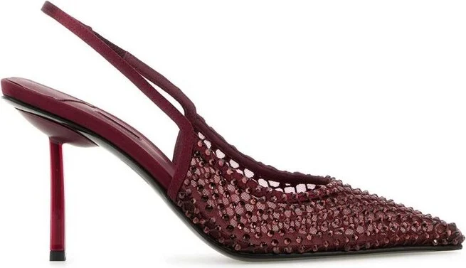 Le Silla Gilda Embellished Slingback Pumps