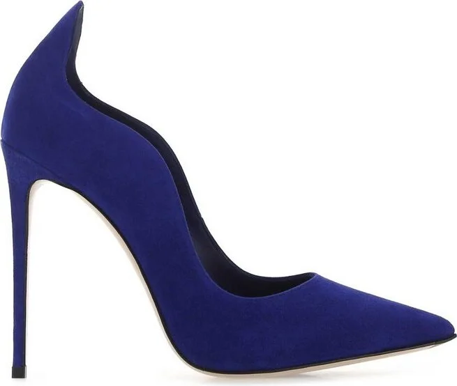 Le Silla Ivy Scalloped Pointed-Toe Pumps