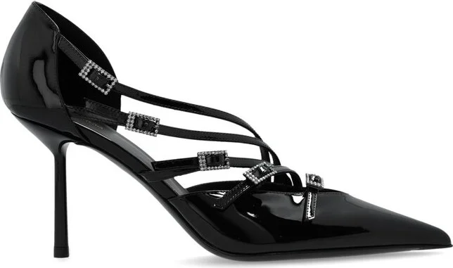 Le Silla Scarlet Pointed Toe Pumps