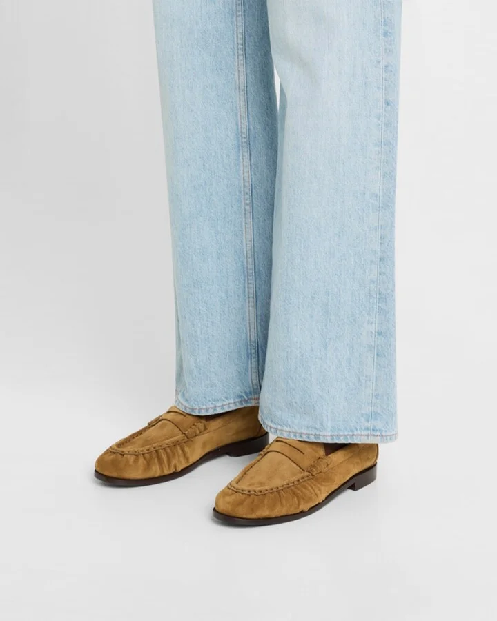 Le Suede YSL Penny Loafers - Image 2