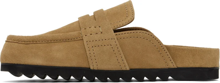 LE17SEPTEMBRE Tan Bloafer Loafers - Image 3