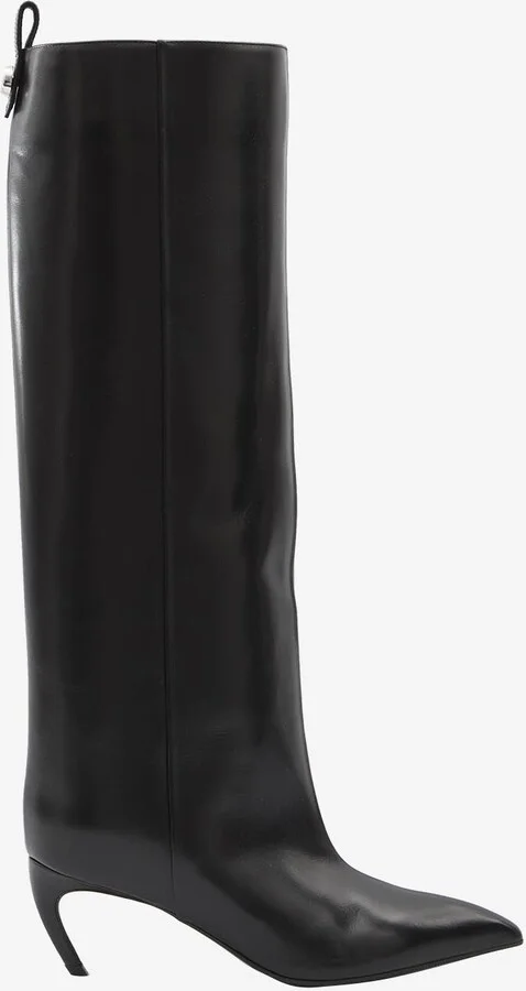 Lea 65 Knee-High Calf Leather Boots