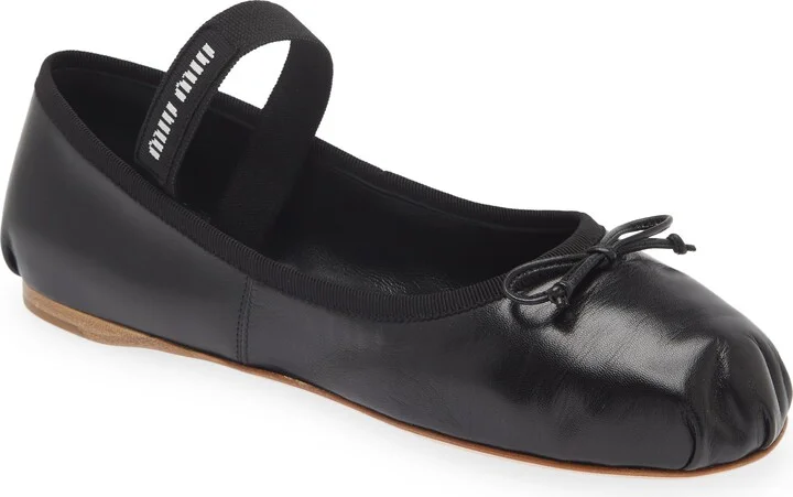 Lea Logo Ballerina Flat