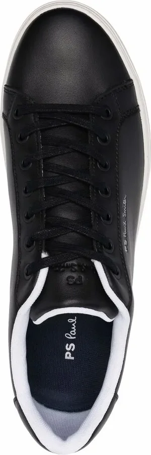 Lea panelled leather sneakers - Image 4