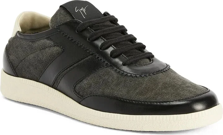 League two-tone lace-up sneakers - Image 2