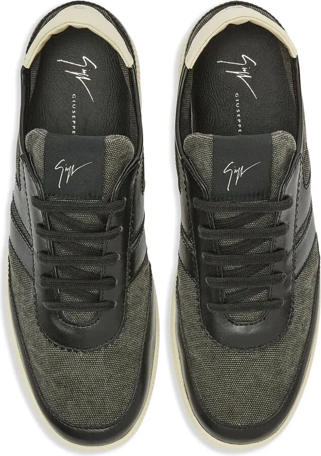 League two-tone lace-up sneakers - Image 4