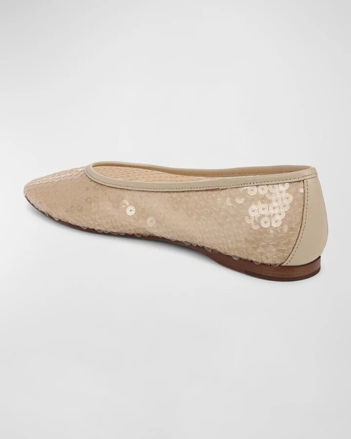 Leah Sequin Ballerina Flats - Image 2