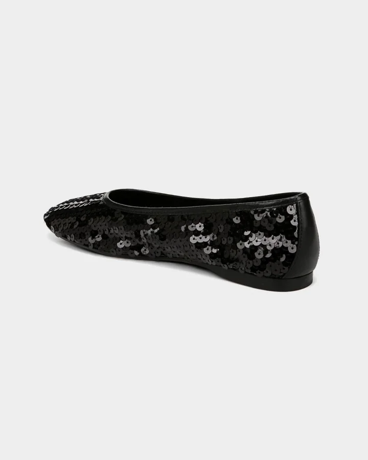 Leah Sequin Ballerina Flats - Image 4