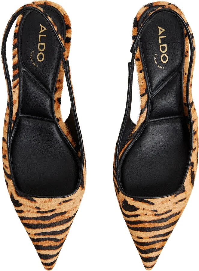 Leanah Genuine Calf Hair Pointed Toe Pump - Image 4