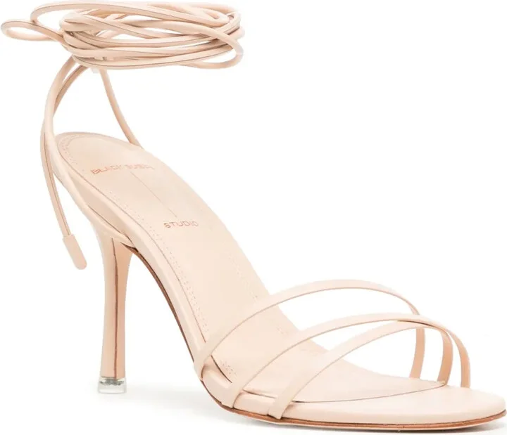 Leandra 95mm leather sandals - Image 2