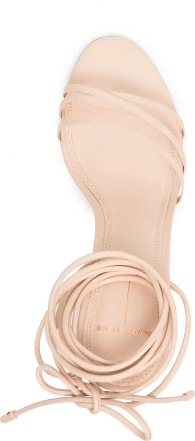 Leandra 95mm leather sandals - Image 4