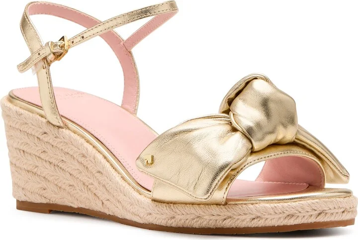 Leandra Ankle Strap Wedge Sandal