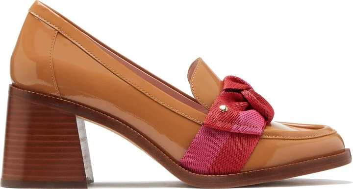 Leandra Block Heel Loafer - Image 9