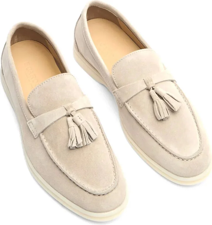 Leandra calf-leather loafers - Image 4